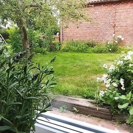 Fairschlafen - Gartenwohnung Bücken Dış mekan fotoğraf