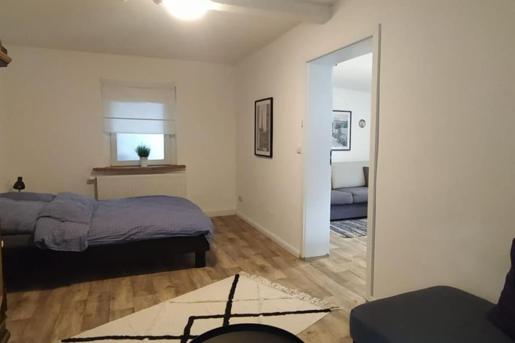 Fairschlafen - Gartenwohnung Bücken Dış mekan fotoğraf